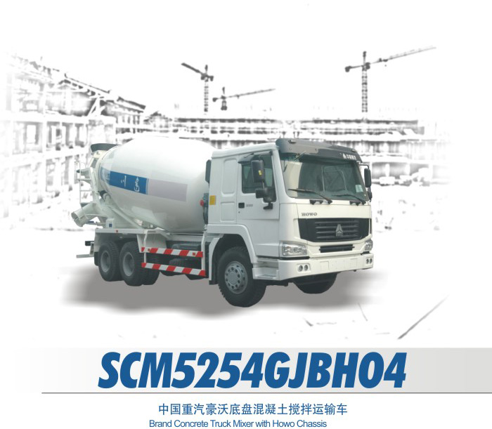Sichuan Construction Machinary SCM5254GJBHO4 Camion malaxeur à béton