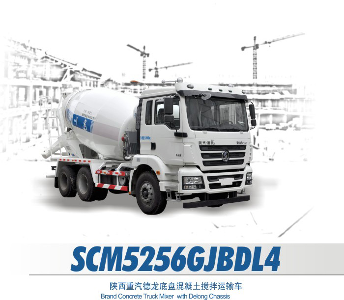 Sichuan Construction Machinary SCM5256GJBDL4 Concrete Truck Mixer