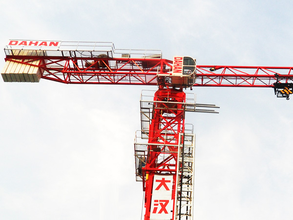 DAHAN QTZ80 (PT5512) Mechanisms 6t Flat-Top Tower Crane