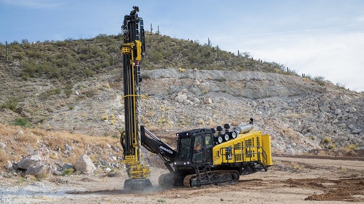 Komatsu Unveils ZT44 Track Drill for Quarry Operations