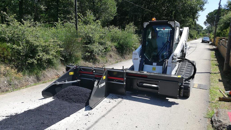 Quick and Compact Asphalt Solution with Bobcat Loaders 1