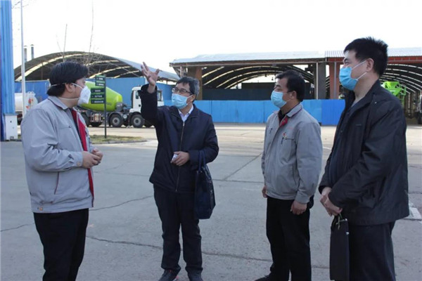 Luoyang federation of trade unions visit zhongji lingyu research guidance resume production work