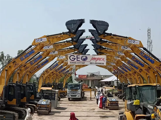 XCMG Golden Products Worth More than Ten Million Yuan Were Delivered to Pakistan to Participate in the Construction of the Local 