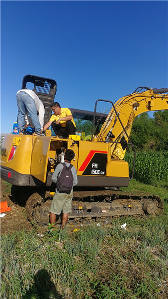 The Spring Festival does not close lei wo construction machinery to help the asia-pacific project construction