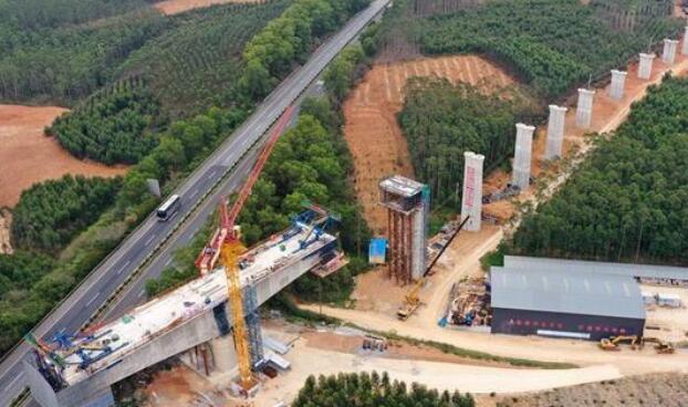 Construction of nanning - chongzuo railway has resumed in an orderly way