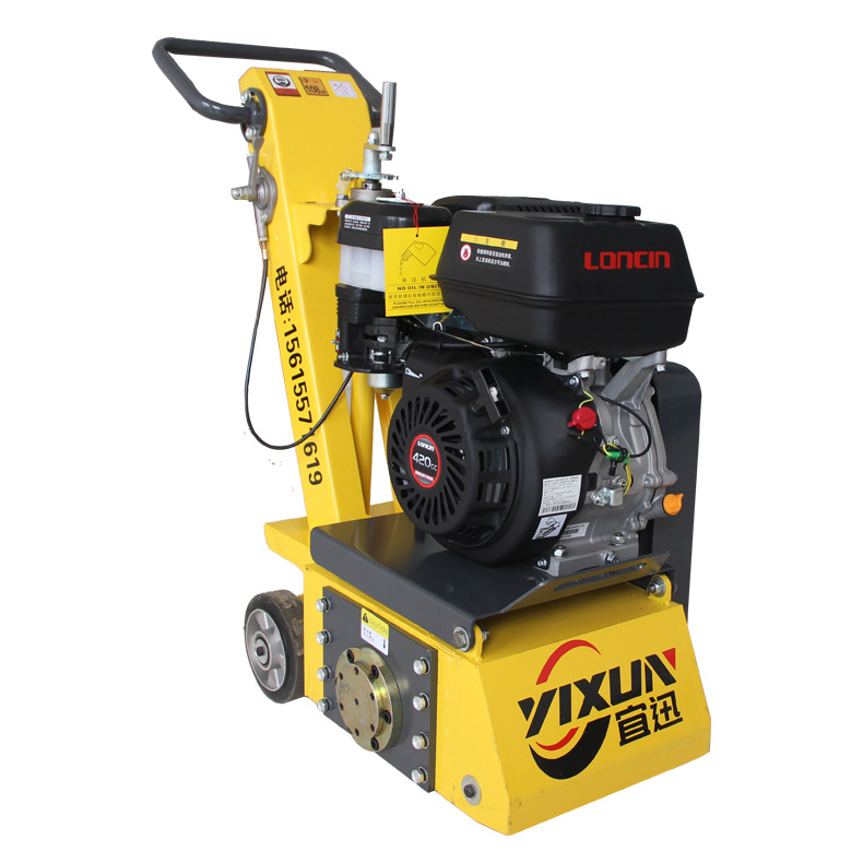 YIXUN YIXUN hand-push type 260 gasoline type napping machine concrete road milling machine