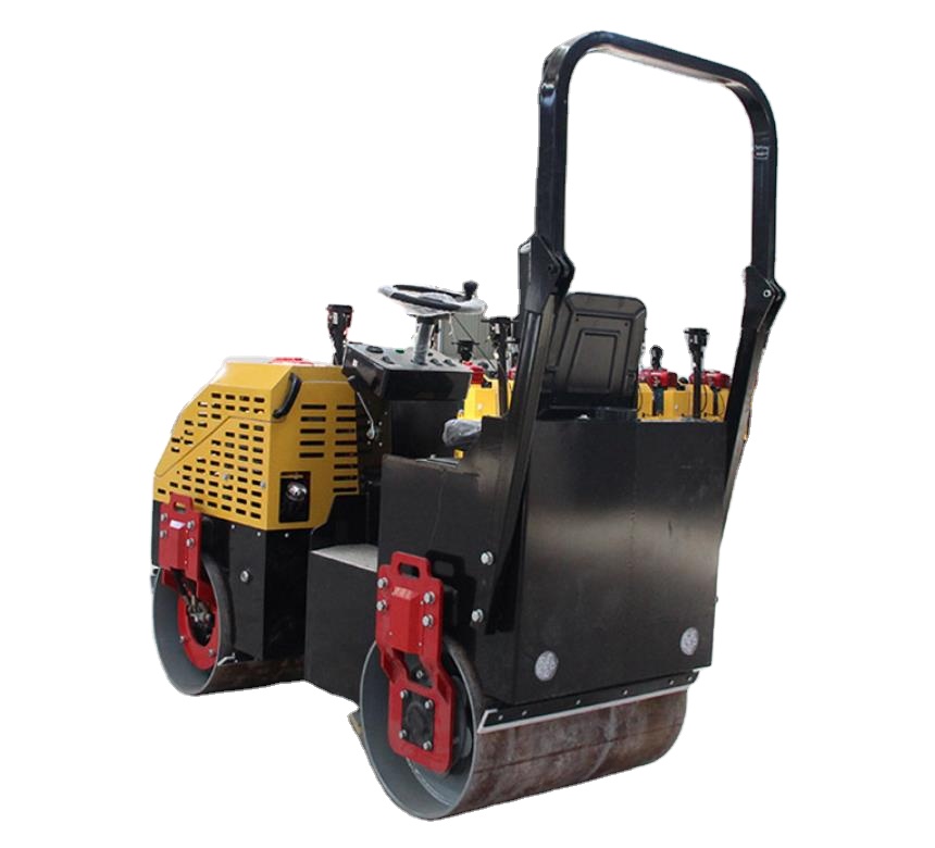 YIXUN Hand-held Double Drum Compact Diesel Vibratory Double Drum Mini Road Rollers