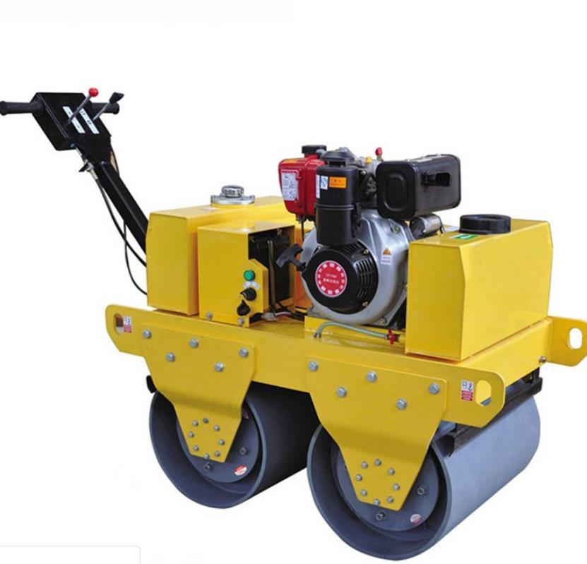 YIXUN Small Road Roller 1 Ton Driving Roller Hand Push Small Compactor Single Drum Roller Mini Road