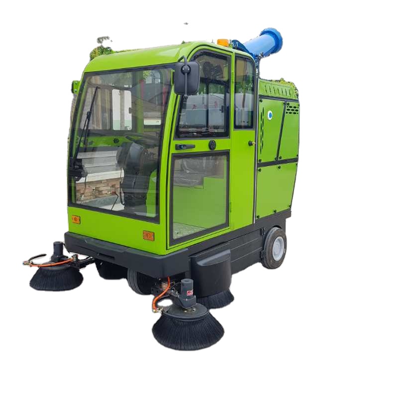 YIXUN Fully enclosed  five brushes Hot Sale Road Sweeper Floor Sweeper for Street Sanitation