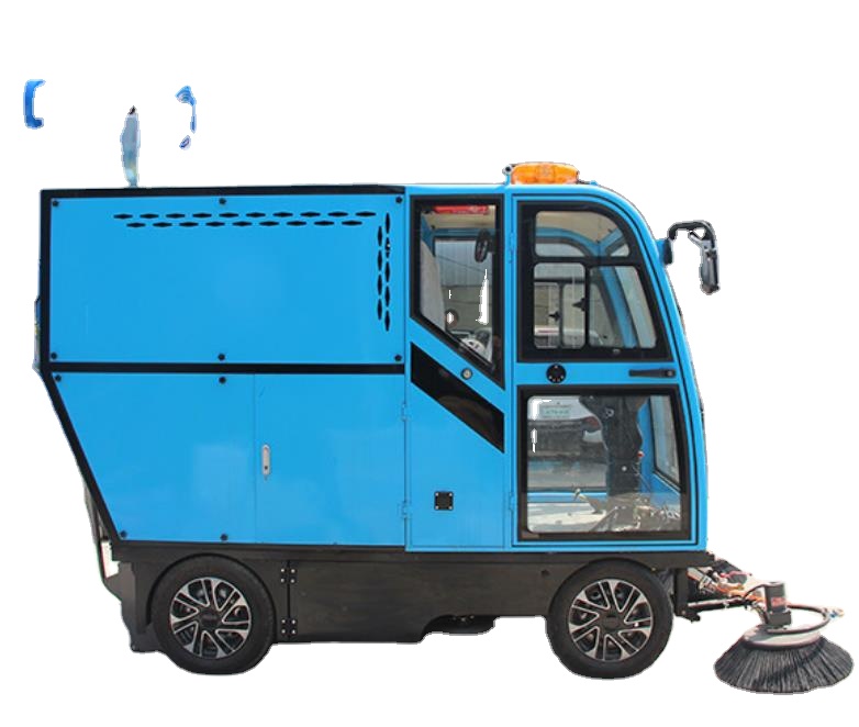 YIXUN Street sweeper fully enclosed High efficiency street dust cleaning road riding driving floor sweeper