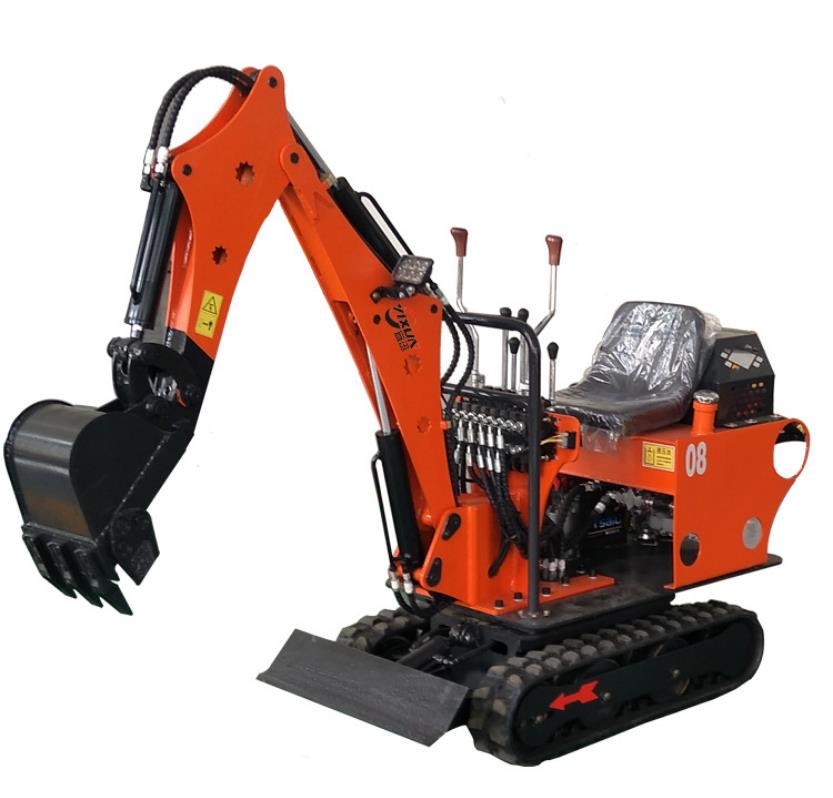 YIXUN Factory Price High Quality New Type Earth Moving 1.8 Ton Rubber Tracks Digger For Mini Excavator