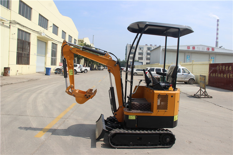 YIXUN China Agricultural Crawler Hydraulic Post Hole Digger 1.5 Crawler Cheap Mini Excavator