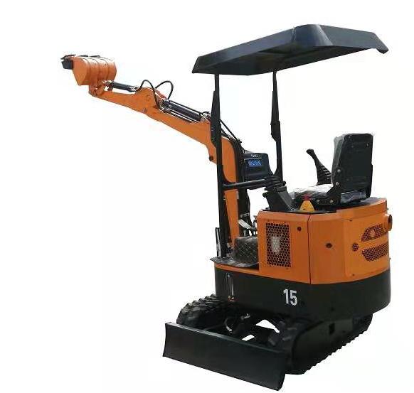 YIXUN China Digging  Hydraulic Crawler Towable Backhoe Multifunction Mini Excavator for Sale 1.5 ton