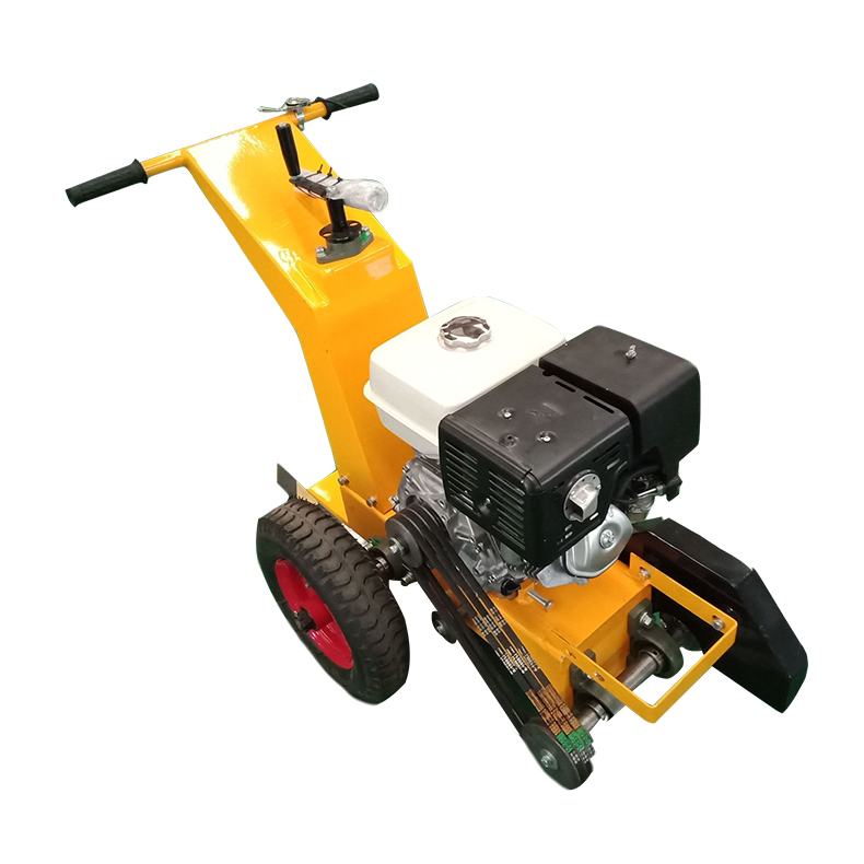 YIXUN CE hand push type road concrete floor automatic grooving ripper concrete road cutting machine 350