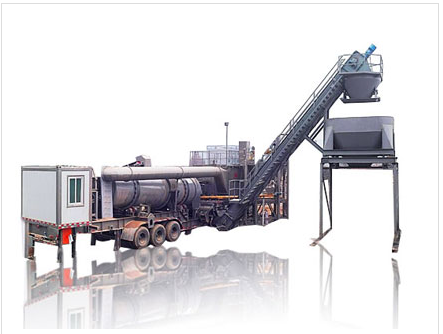 LiaoYuan Machinery YLLB mobile asphalt mixing plant Niveleuse