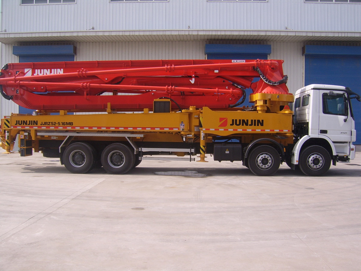 JUNJIN 52M-JJRZ52-5.16MB concrete pumps truck