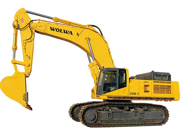 WOLWA DLS760-8 hydraulic excavator