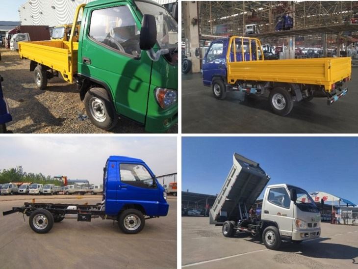 Optional colors of 2 ton light truck for sale