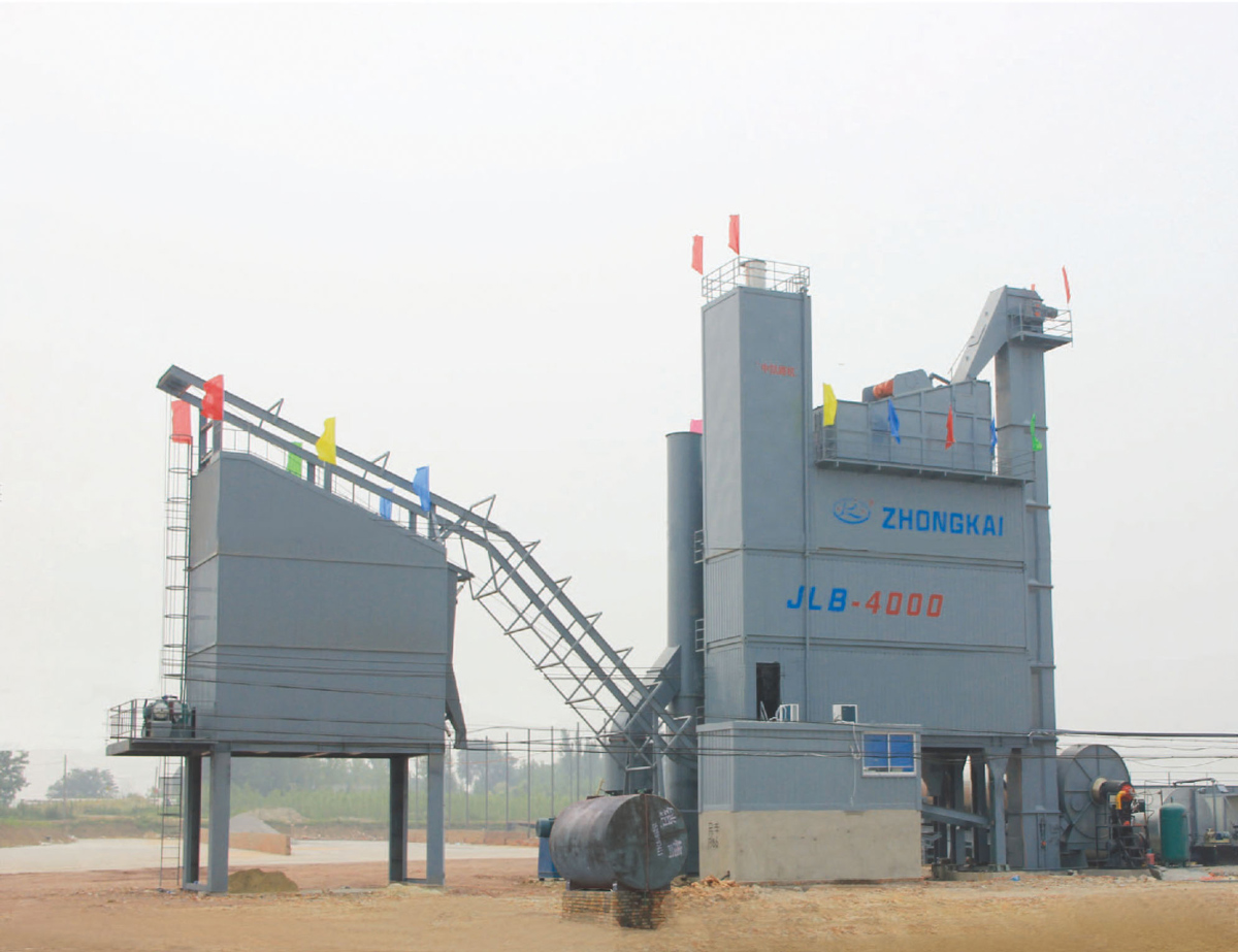 Zhongkai Machinery JLB-4000C Planta mezcladora de asfalto