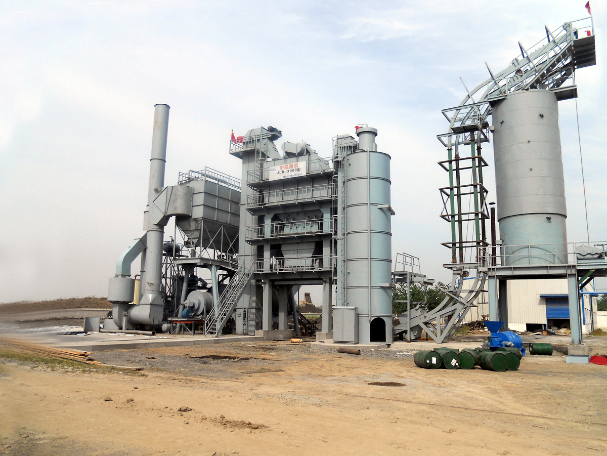 Zhongkai Machinery JLB-3000 Planta mezcladora de asfalto