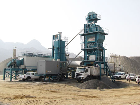 Zhongkai Machinery JLB-1500Y Installation de mélange d 'asphalte