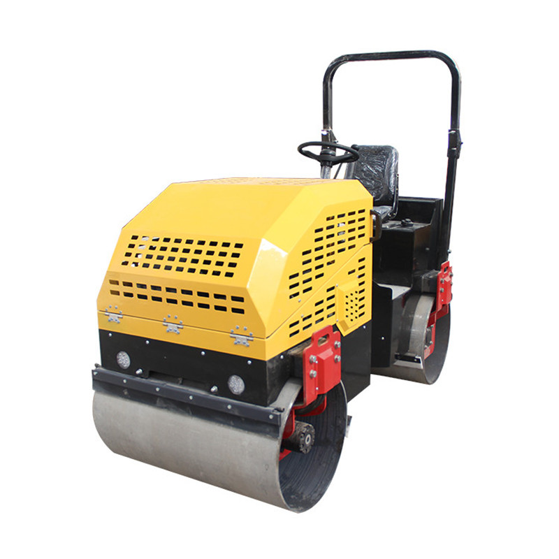 China New Type Two-wheel Vibratory Compactor Mini Compactor New Bar Road Roller Sale With Double Steel Wheel Ride