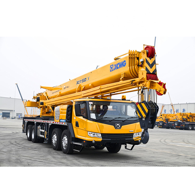 Xcmg High Performance Truck Cranes Xct50_m 50 Ton Hydraulic Mobile Truck Crane For Sale