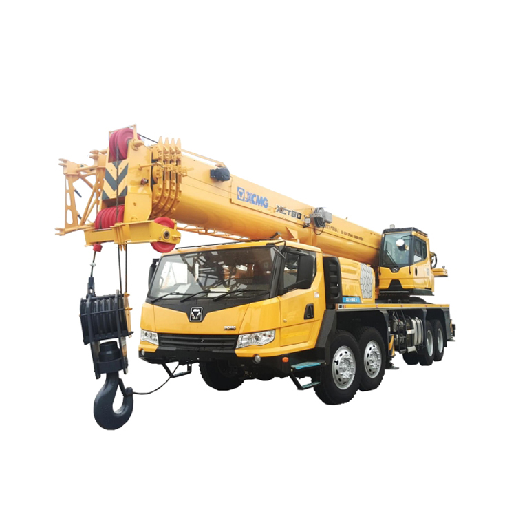 Xcmg Construction Crane Xct80_y 80 Ton 60.9m Lifting Height Telescopic Hydraulic Cranes For Sale