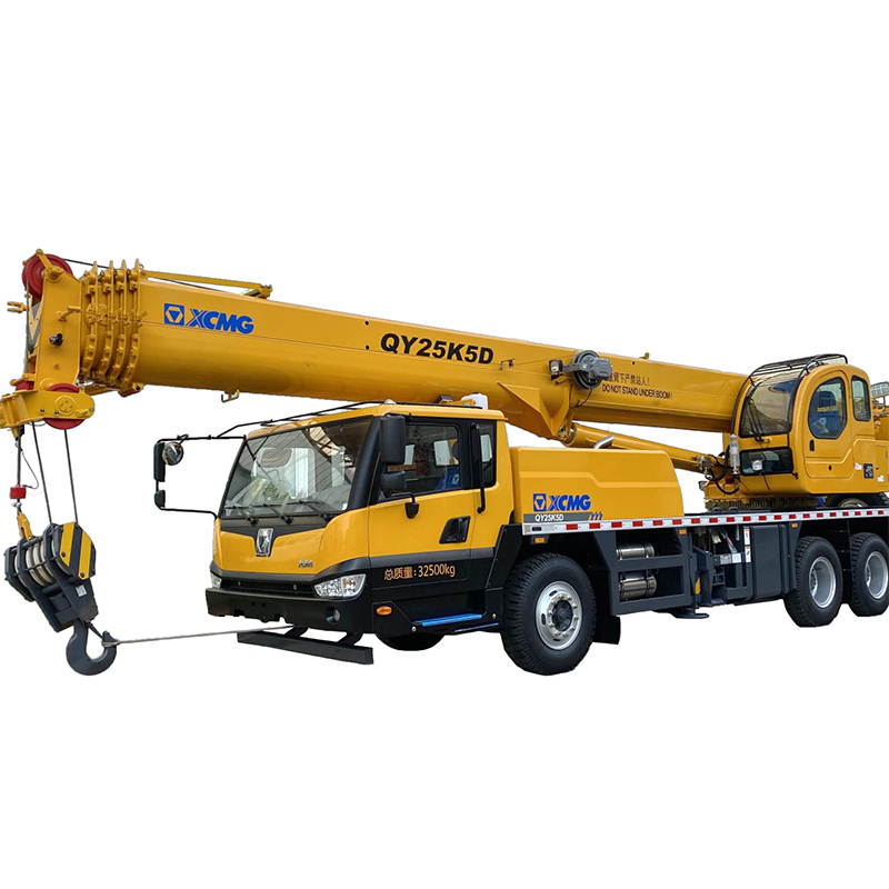Chinese Xcmg New Mobile Cranes Qy25k5d 25t Heavy Lifting Crane Truck With Competitive Price