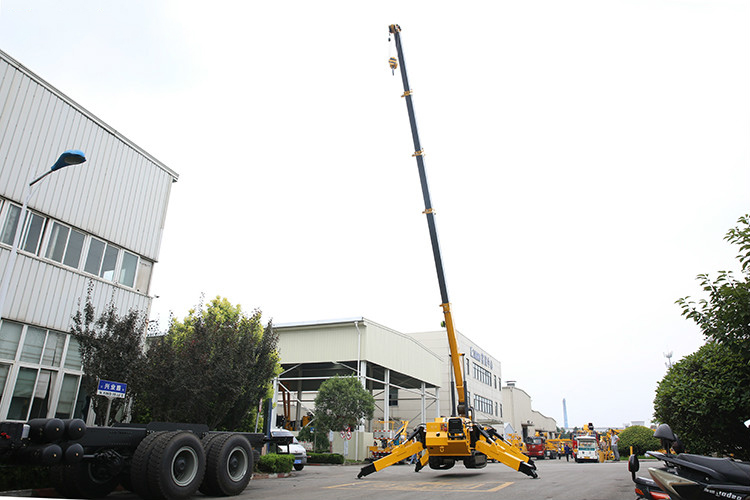 Xcmg Official Hot Selling Construct Crane 3 Ton 5 Ton Mini Spider Crane Lift For Sale