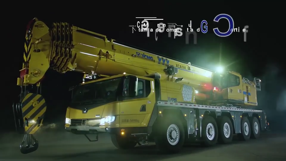 XCMG brand 58m 6-section boom telescopic crane XCT