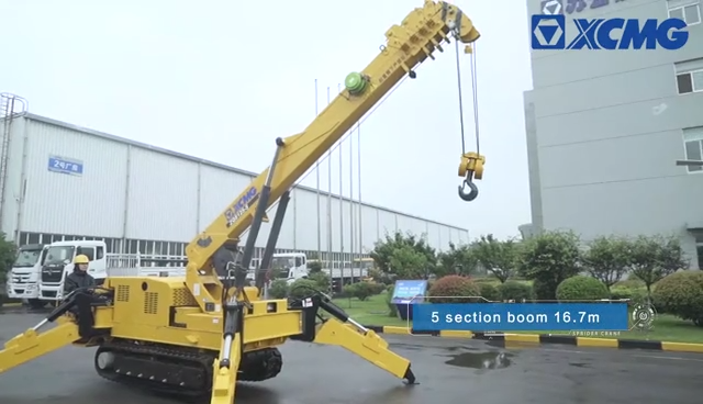 XCMG official hot selling construct crane 3 ton 5 