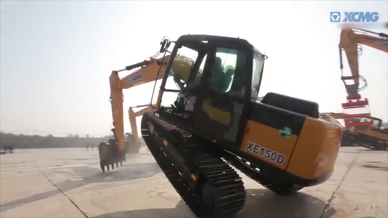 Xcmg Excavating Machine 5.5 Ton Hydraulic Small Crawler Excavator Xe55da