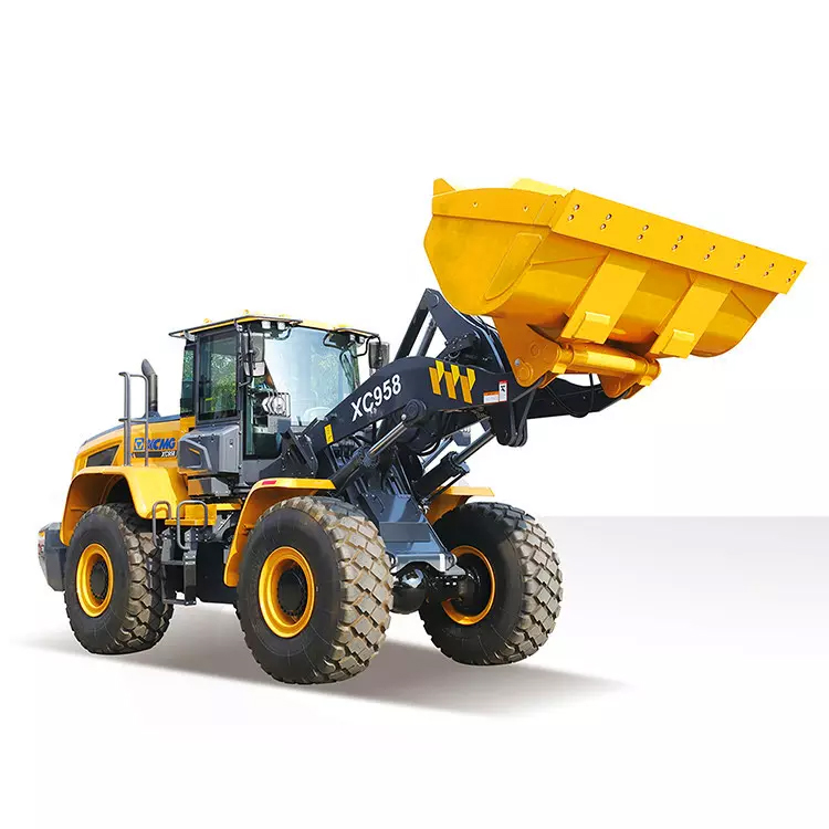Xcmg Official Euro5 Loader Xc958 5 Ton Small Wheel Loader With Ce