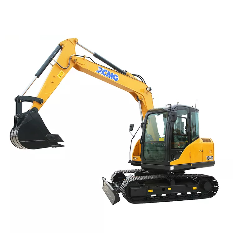 Xcmg Official Multifunction 8ton Crawler Excavator Xe80d For Sale