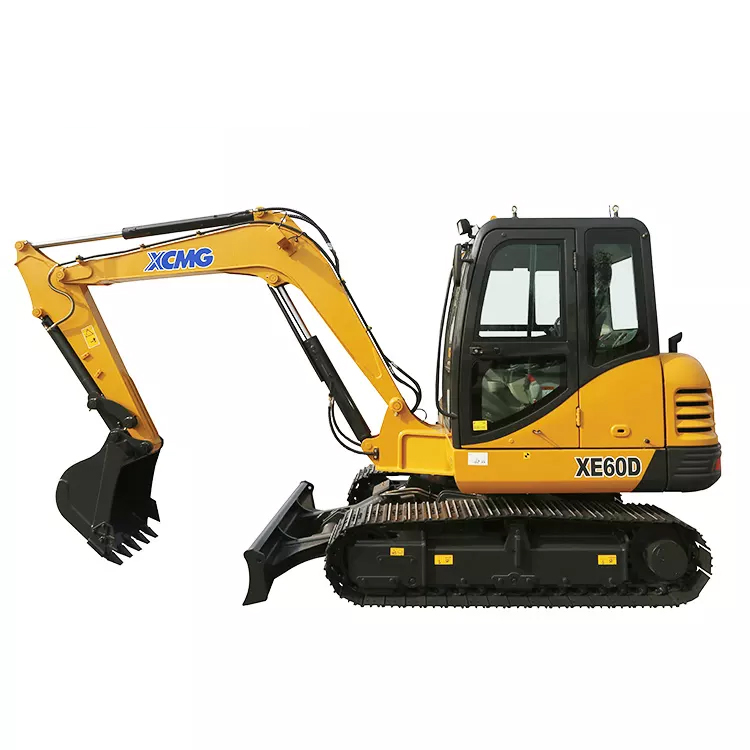 Xcmg Official Xe60d 6 Tonnes Small Excavator With Hydraulkic Thumb