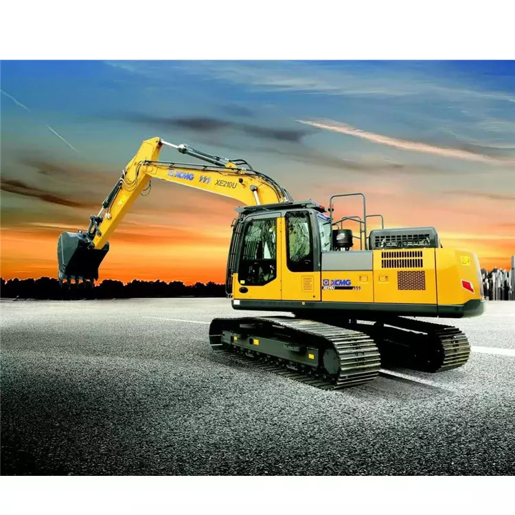 Xcmg Xe210u New 20 Ton Hydraulic Crawler Excavator Machinery