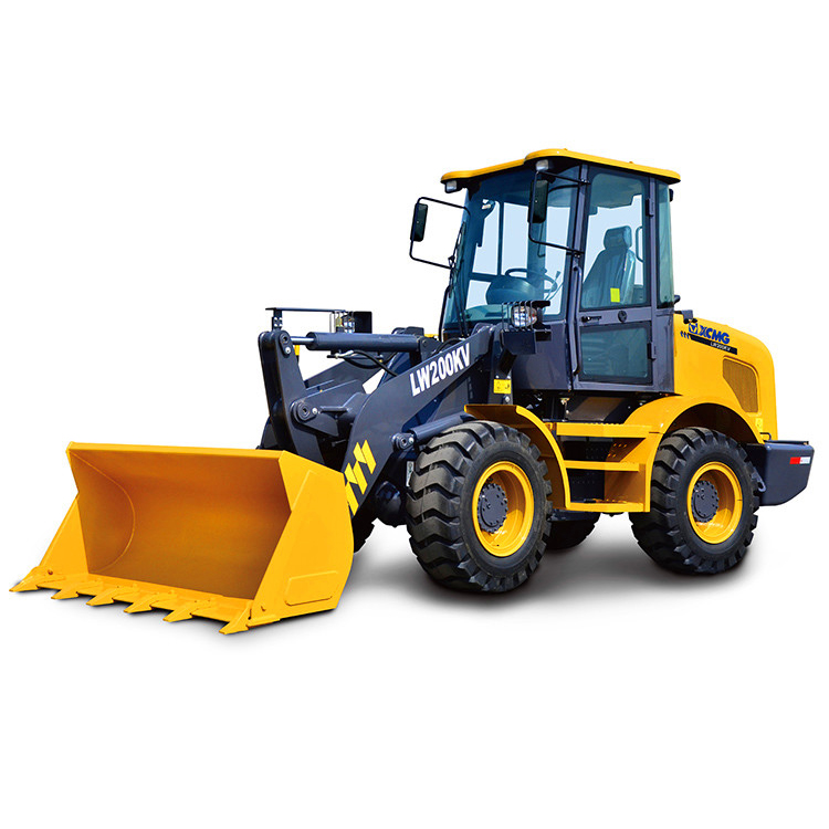 XCMG Official 2 ton mini front loader LW200KV Chinese tractor front end loader for sale