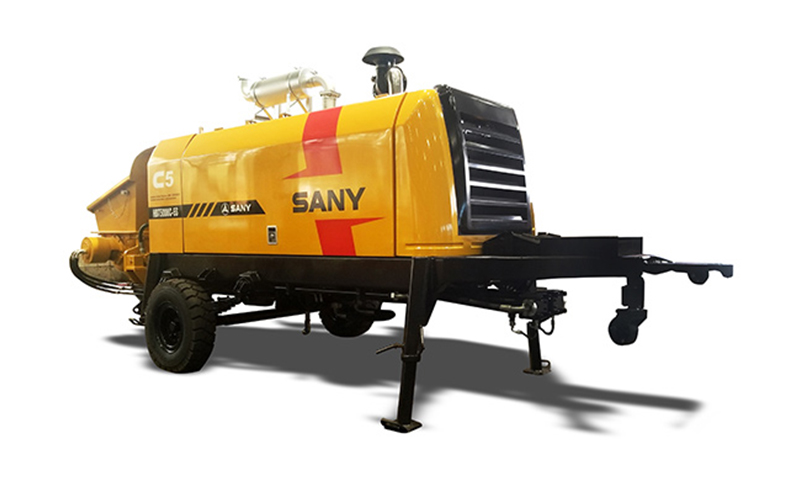 SANY HBT5008C-6Y Pompe à béton montée sur remorque