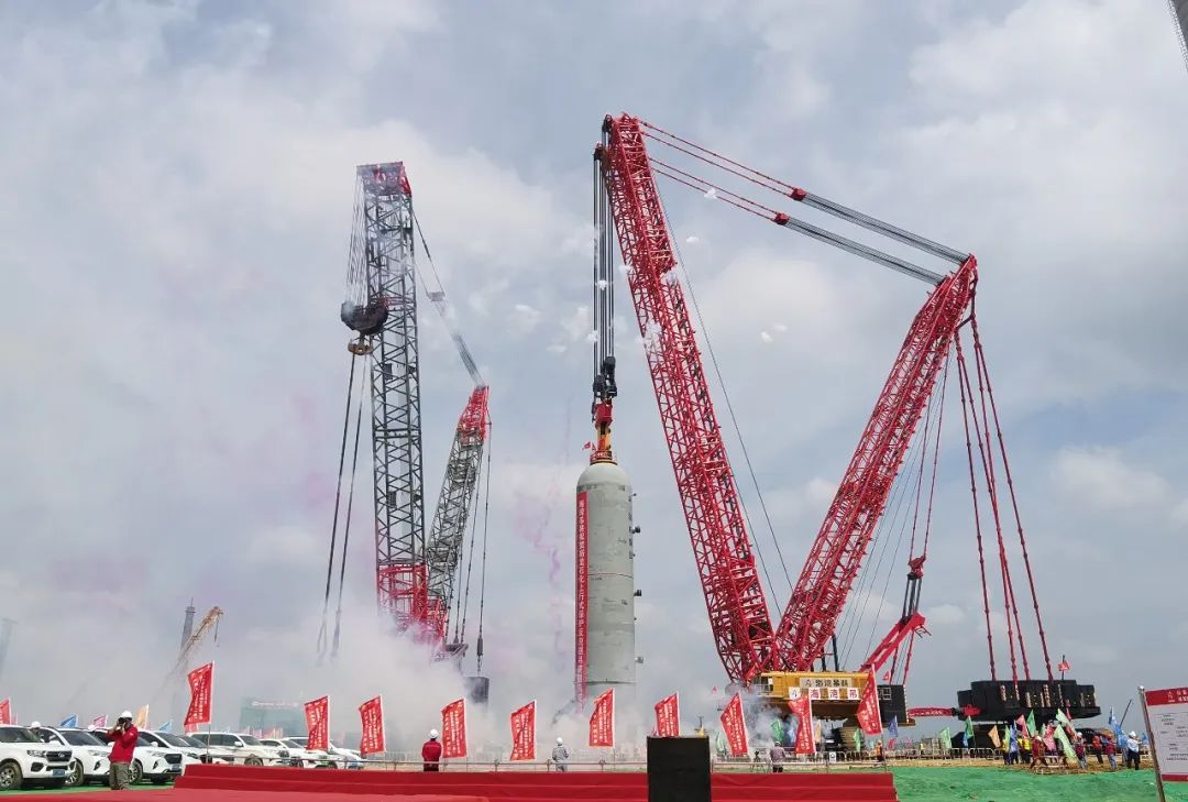 Sany Heavy Industry: "No.1 Project" of Shandong Province! Man's largest mobile crane!