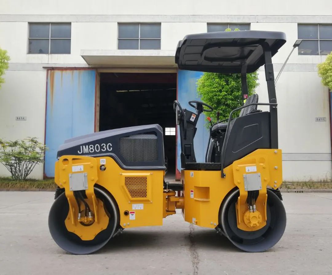 China IV series | JM803C full hydraulic double-drum vibratory roller