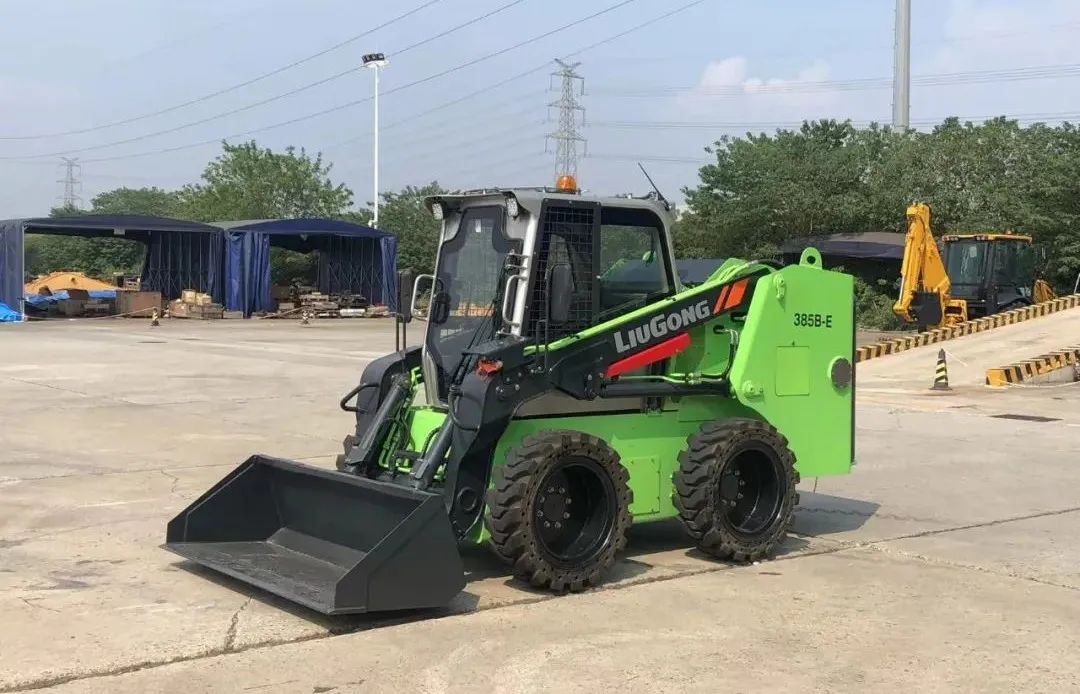 The first electric skid steer loader in China, made in Liugong!