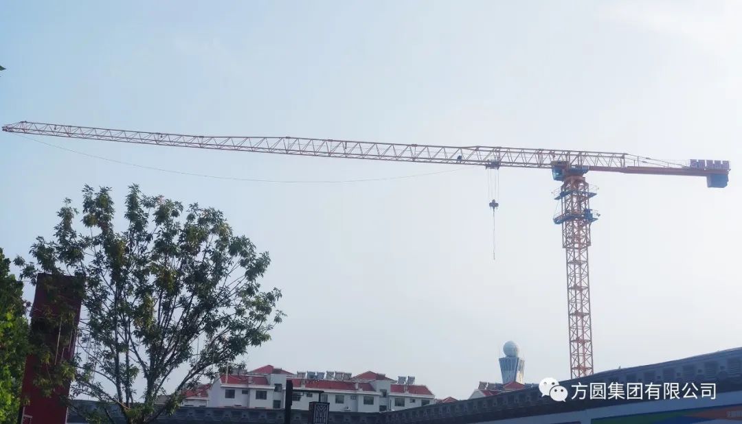 [Product Elegance] Fangyuan PT6513 Tower Crane Served in Biguiyuan Phili Mansion Project in Northern Shandong