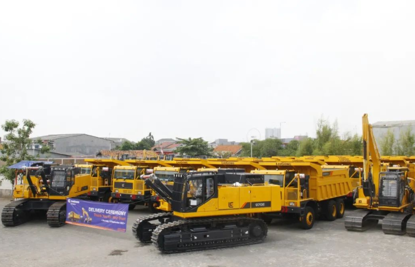 Assemble! A large number of Liugong mining equipment rushed to the Indonesian mining area