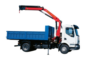 SANY SPK12000 11.6t m folding jib truck-mounted crane