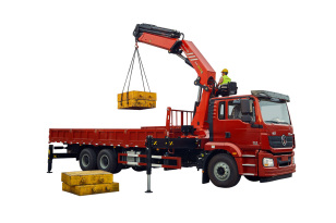 SANY SPK42502 42.3 t/m folding jib truck crane