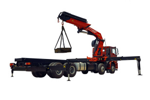 SANY SPK70002 63.3 t/m folding jib truck-mounted crane