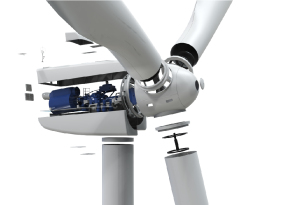 SANY SE16042/45 4.X medium and high wind speed wind turbine generator system