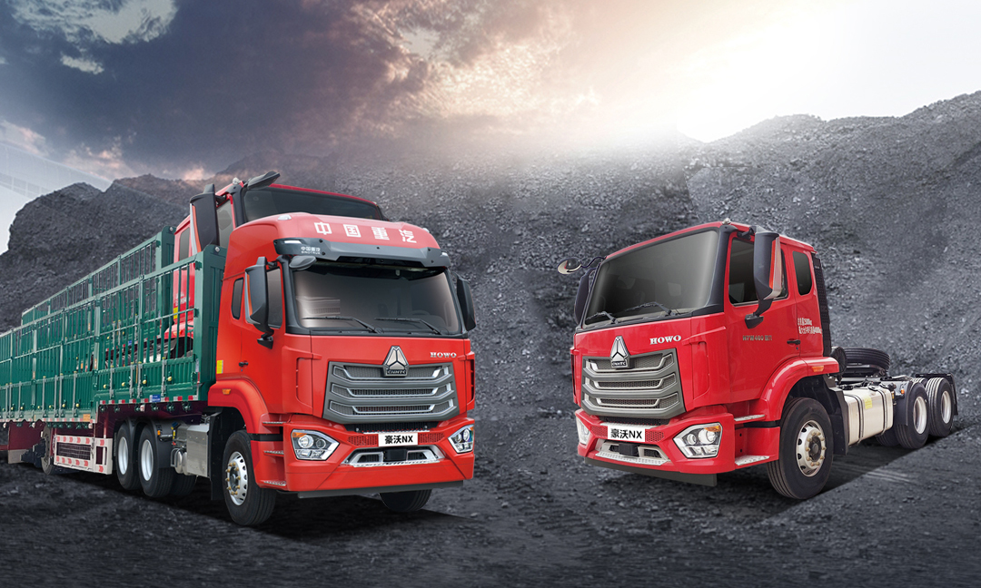 Sinotruk HOWO NX mother-son vehicle technology attack to create a golden weapon for coal transportation