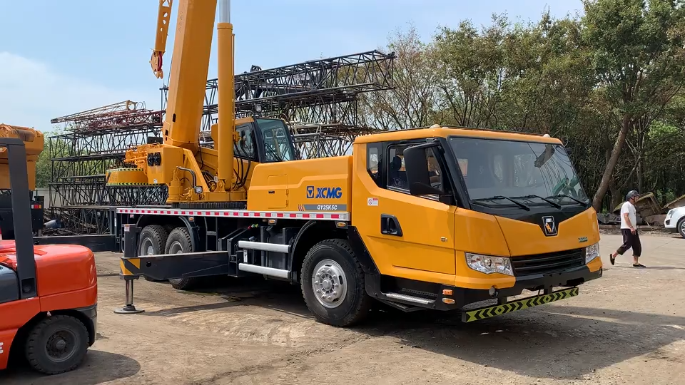 Xcmg Official New Model 50 Ton Mobile Crane Qy50k5d_2 Truck Cranes For Sale